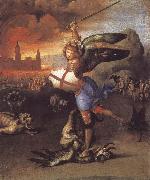 RAFFAELLO Sanzio Dragon and Iimi oil painting on canvas